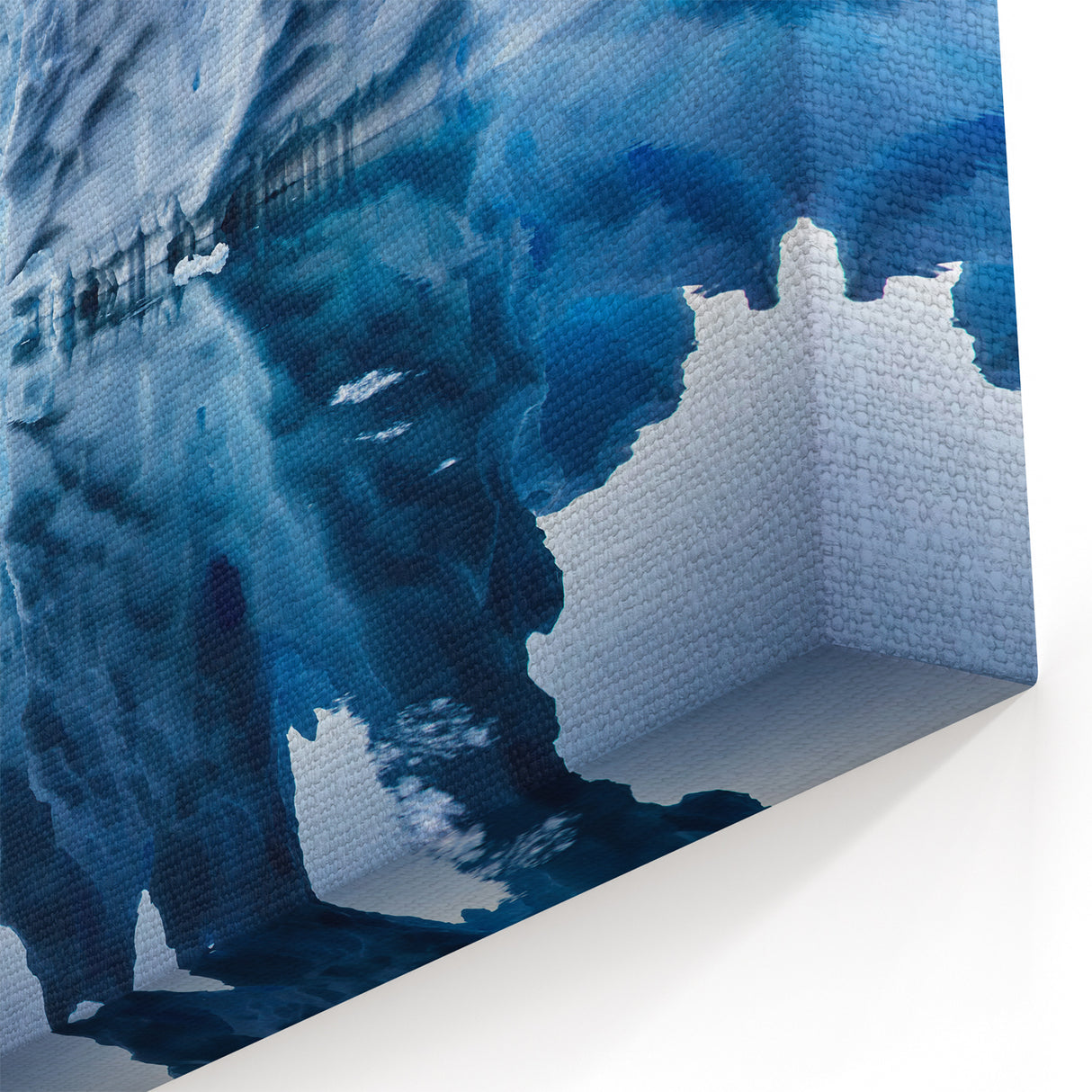 Shipwrecked Iceberg Canvas - Arctic Reflections in Polar Waters