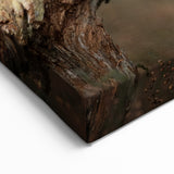Charming Squirrel Wall Art on Canvas - Woodland Wildlife Decor