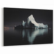 Arctic Iceberg Scenic Art - Captivating Polar Landscape Canvas Print