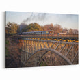 Historic Railway Bridge Wall Art - Scenic Train Crossing Photography