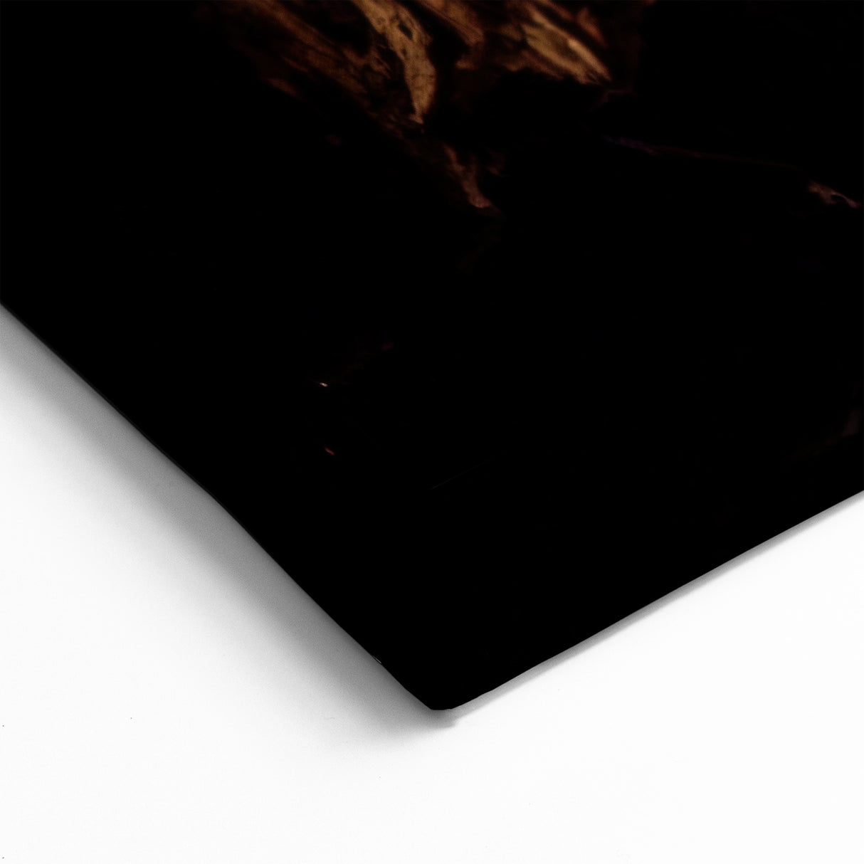 Golden Cave Entrance Wall Art - Warm and Earthy Cave Photography