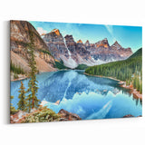 Vibrant Mountain Lake Art - Stunning Scenic Lake Photography Print