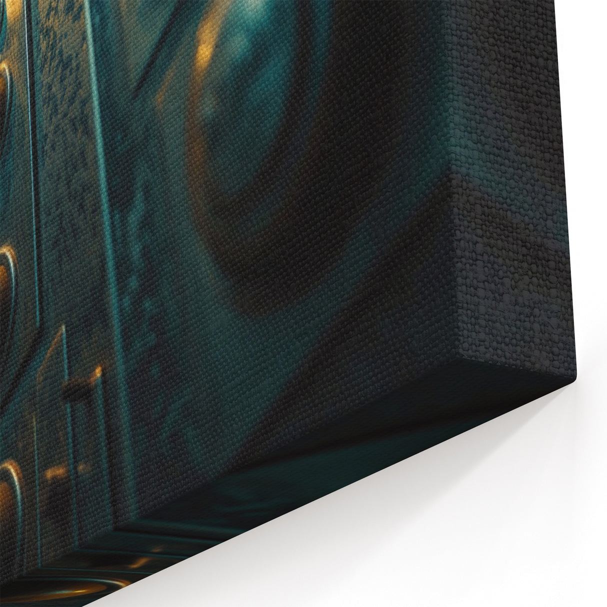 Industrial Hardware Wall Art - Control Panel Buttons Canvas Print