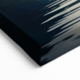 Serene Lake Wall Art with Misty Mountains - Scenic Tranquil Lake Print