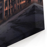 Dereliction Wall Art - Abandoned Industrial Factory, Urban Decay Canvas
