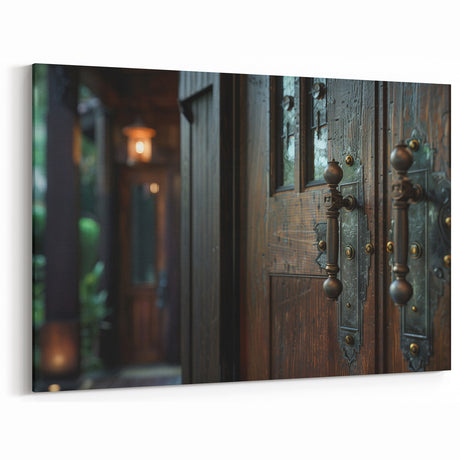 Vintage Door Hardware Wall Art - Framed Canvas & Acrylic Prints