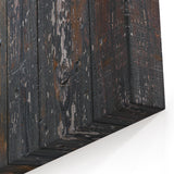 Antique Hardware Wall Art - Rustic Black Door Handle Canvas Print