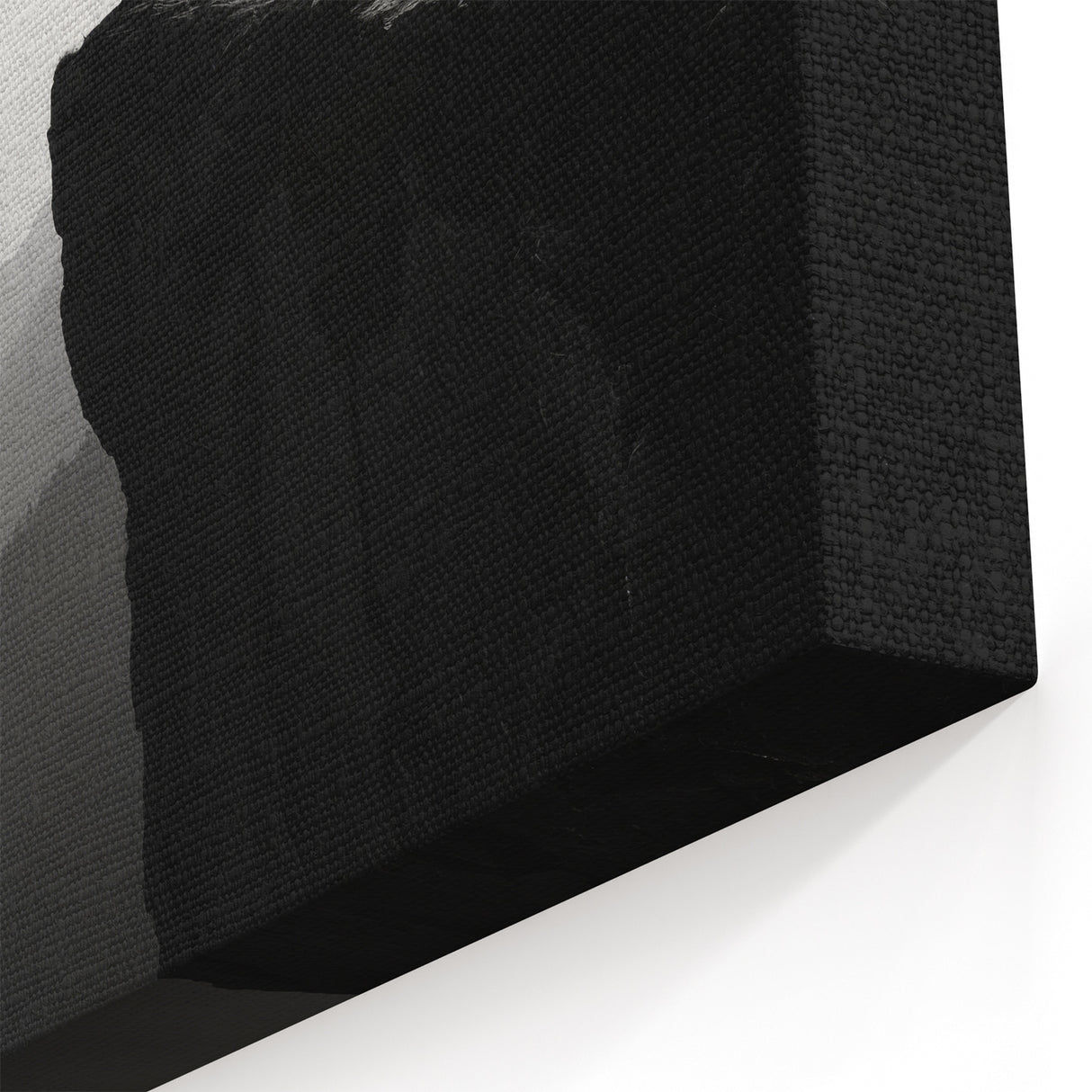 Majestic Cliffs Wall Art – Black and White Cliff Canvas for Modern Decor