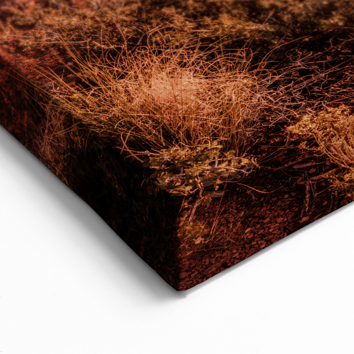 Golden Canyon Cliffs Wall Art – Sunset Cliff Canvas for Home Decor