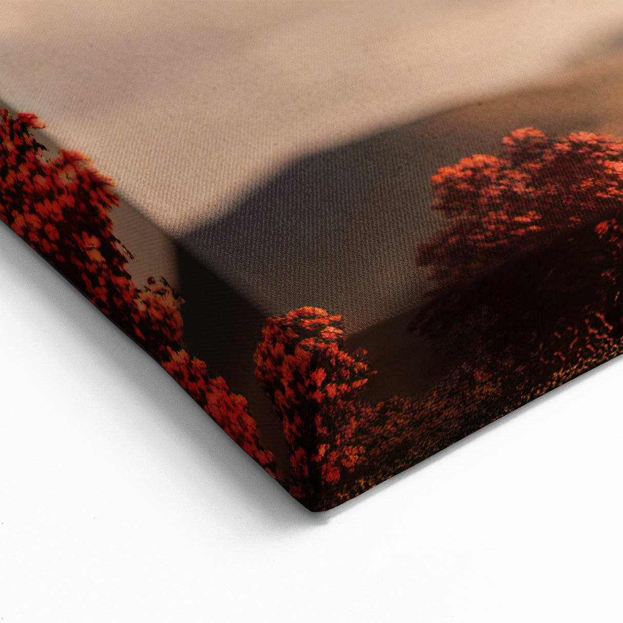 Vibrant Airship Canvas Art | Retro Dirigible Wall Decor Print