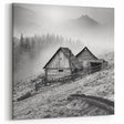 Rustic Countryside Wall Art - Scenic Rural Landscape Canvas