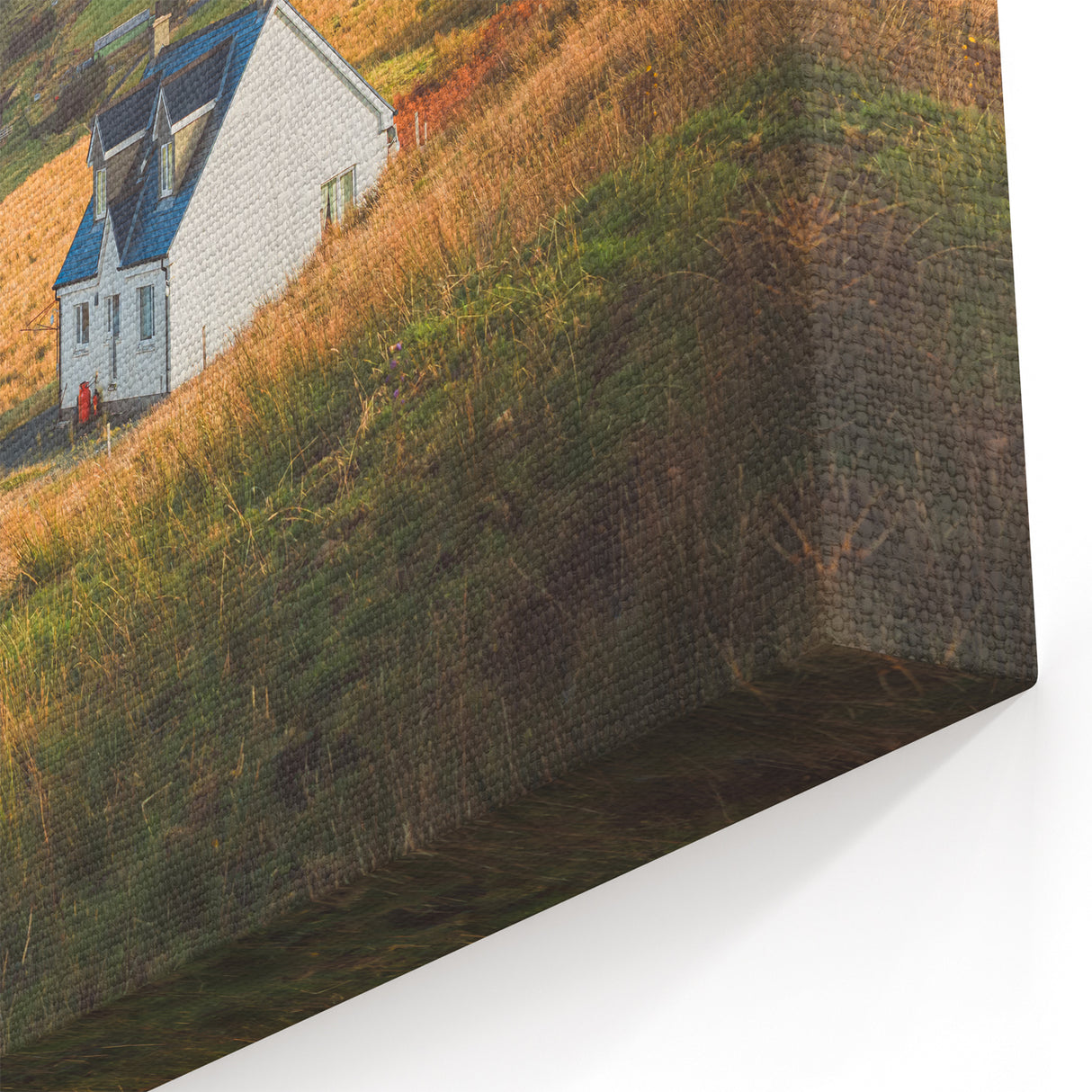 Countryside Wall Art - Peaceful Rural Landscape Canvas Print