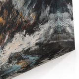 Abstract Stormy Lighthouse Art - Dramatic Coastal Canvas Print Decor