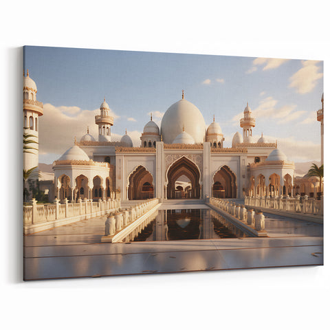 Grand Palace Architecture Art Print - Royal and Historical Wall Decor
