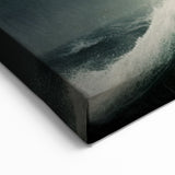 Stormy Seas Lighthouse Art - Dramatic Coastal Canvas Print Decor