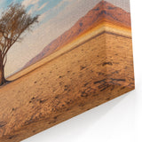 Serene Desert Tree Wall Art - Tranquil Landscape Canvas Prints - Nature Decor