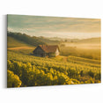 Pastoral Wall Art - Rural Landscape Canvas for Farmhouse Decor