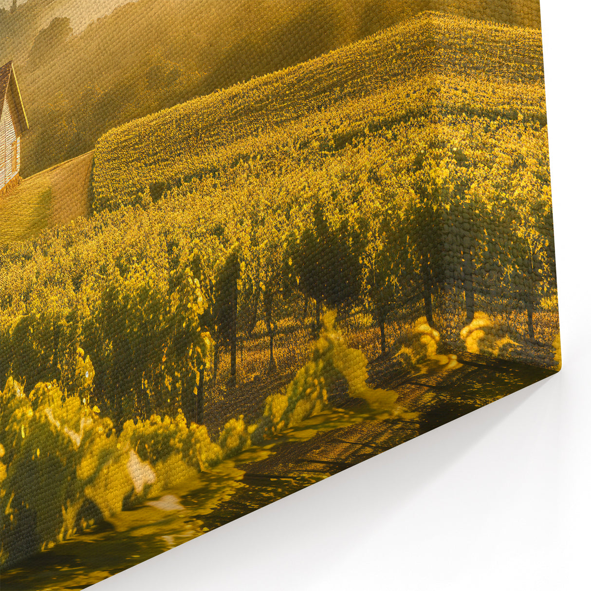 Pastoral Wall Art - Rural Landscape Canvas for Farmhouse Decor