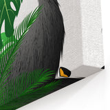 Exotic Rainforest Bird Art - Tropical Jungle Illustration Print - Nature Decor