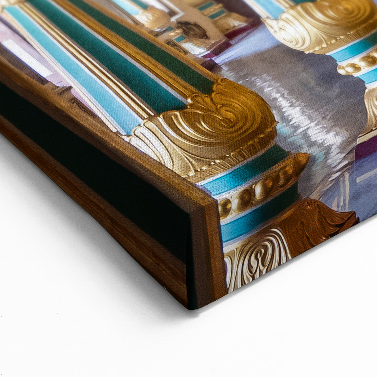 Luxurious Palace Interior Wall Art - Grand Architectural Decor Print