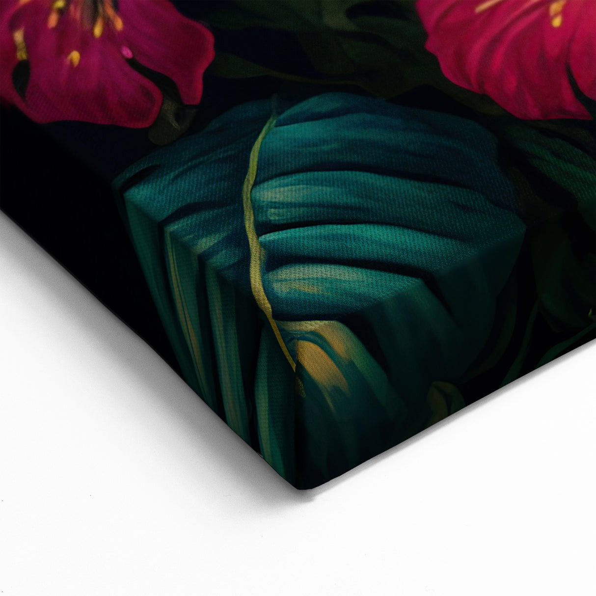 Tropical Parrot Art - Vibrant Rainforest Canvas Print - Nature Decor