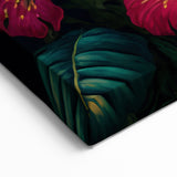 Tropical Parrot Art - Vibrant Rainforest Canvas Print - Nature Decor