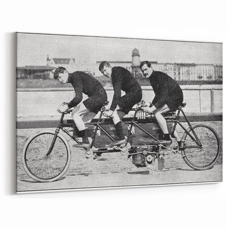 Vintage Pink Bicycle Art - Charming Rustic Cycling-Themed Wall Decor