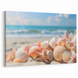 Seashell Collection Beach Art - Coastal Wall Decor for Relaxing Vibes