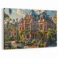 Charming Urban Palace Art Print | Luxurious Historical Mansion Decor