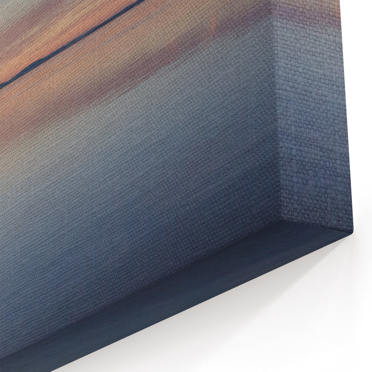 Calm Sunset Horizon Canvas - Peaceful Coastal Wall Art for Serenity