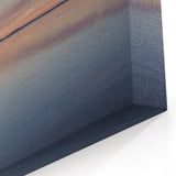 Calm Sunset Horizon Canvas - Peaceful Coastal Wall Art for Serenity