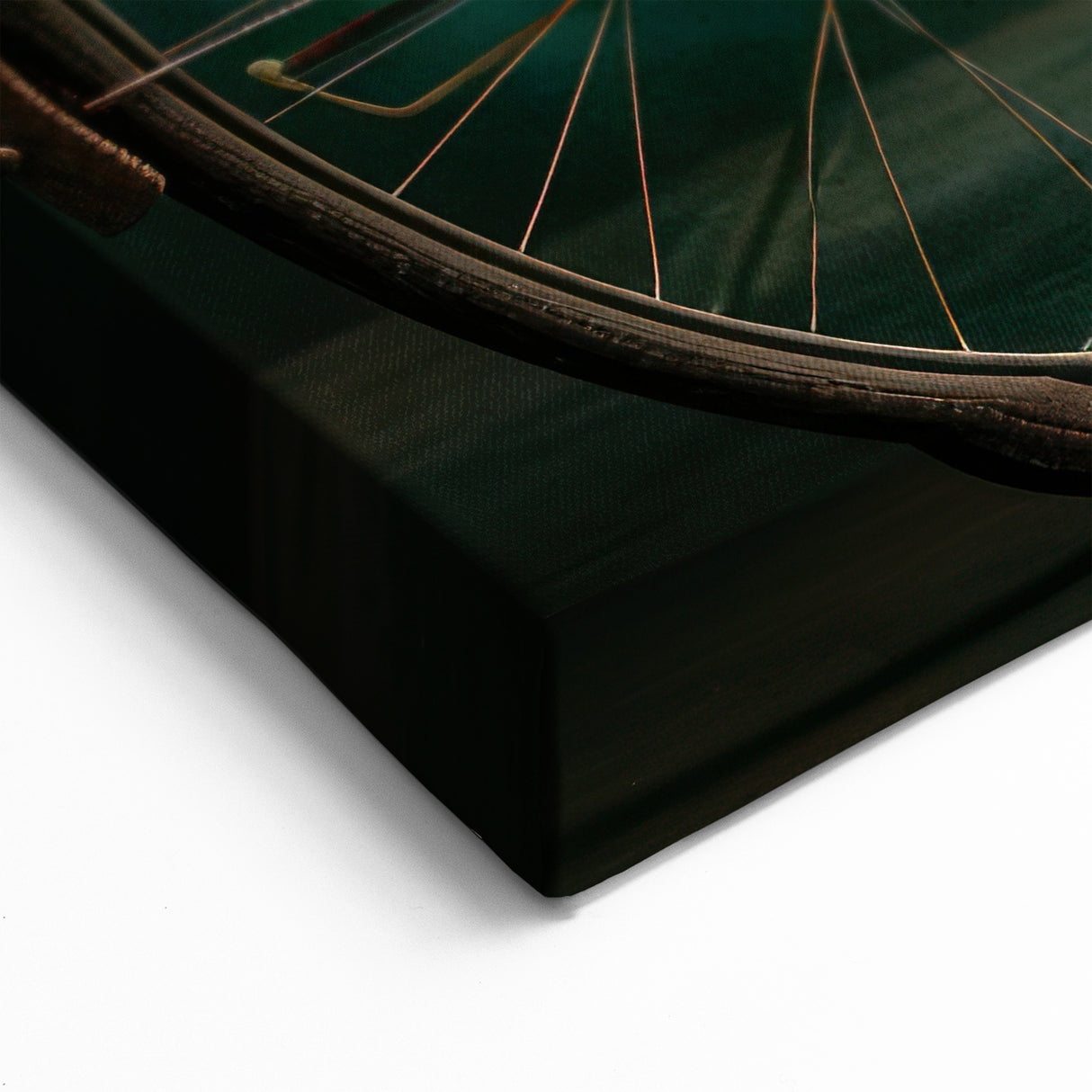 Vibrant Bicycle & Flowers Art - Elegant Cycling-Themed Wall Decor