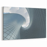 Futuristic Skyscraper Art - Urban Architecture Prints - Modern Wall Decor