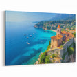 Stunning Coastal Seascape Wall Art - Ocean View Canvas with Beach Scene