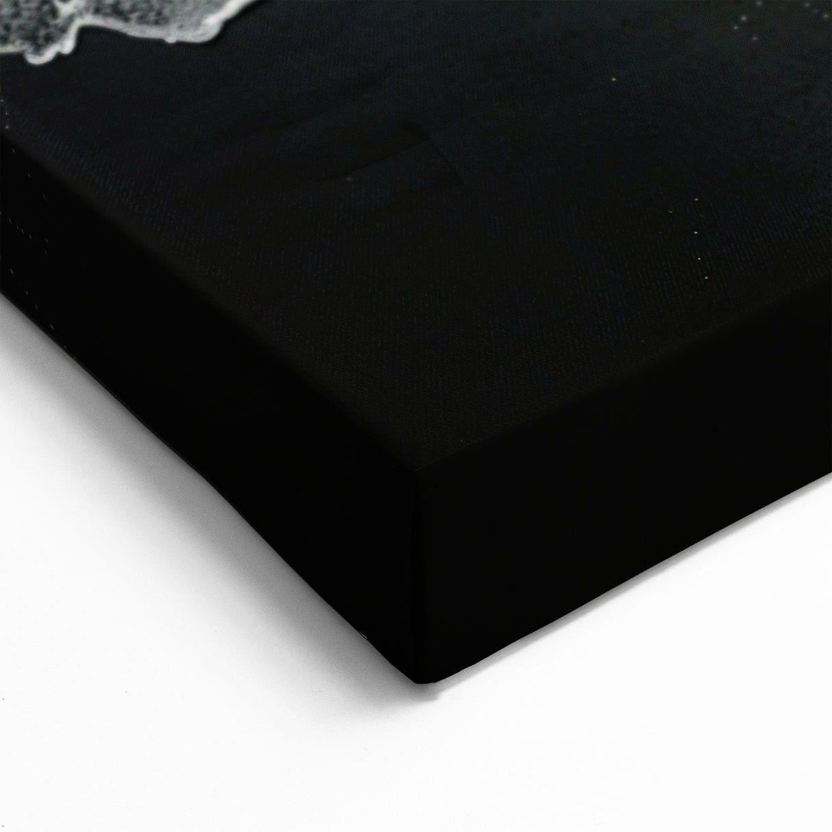 Dynamic Wave Seascape Art - Black and White Ocean Print