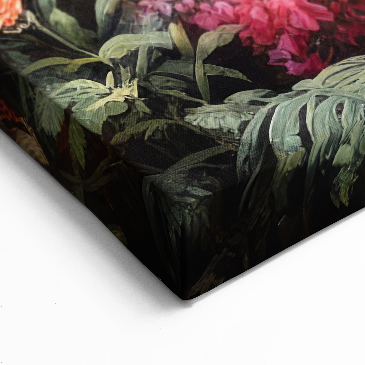 Colorful Parrot and Butterflies - Lush Tropical Rainforest Art