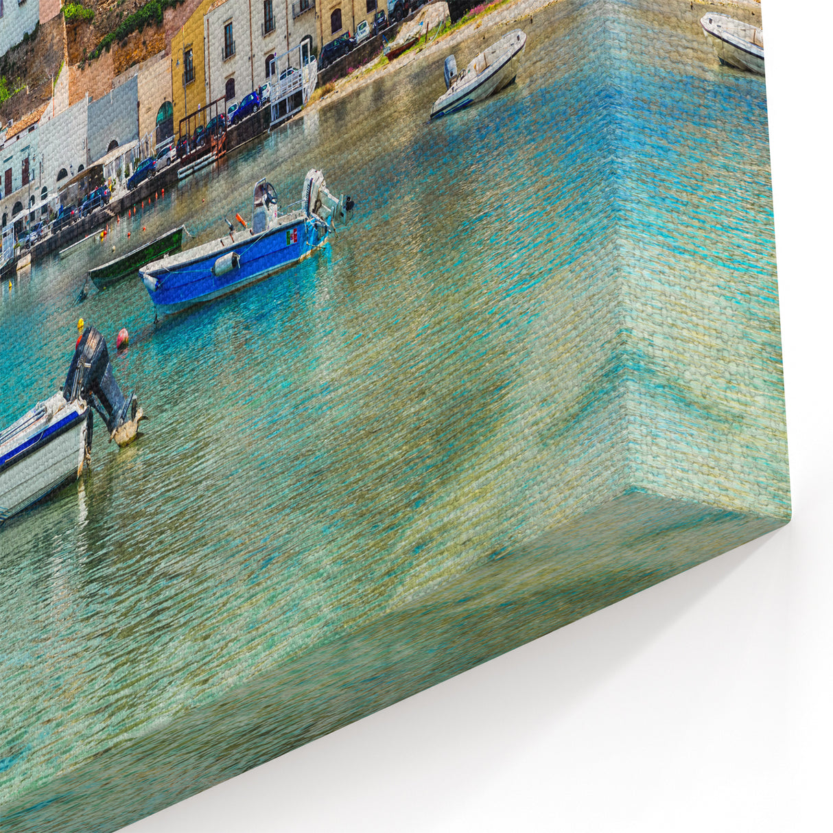 Coastal Seascape Wall Art - Ocean View Canvas with Nautical Decor