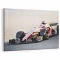 Dynamic Formula 1 Art - High-Speed Racing Car Canvas Print