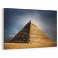 Giza Pyramid Art - Egyptian Pyramids Canvas - Stunning Ancient Egypt Decor