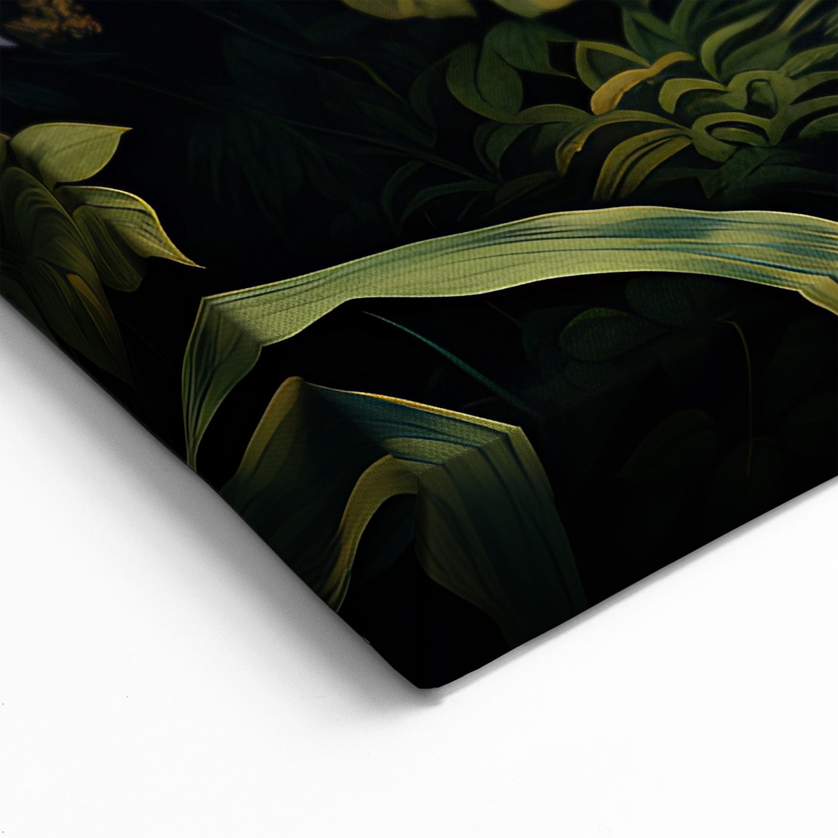 Lush Rainforest Wall Art - Tropical Jungle Canvas Print for Nature Lovers