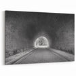 Vintage Brick Tunnel Wall Art | Urban Architecture Canvas & Prints