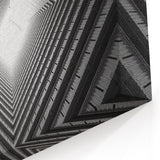 Geometric Tunnel Wall Art | Urban Architecture Canvas & Prints