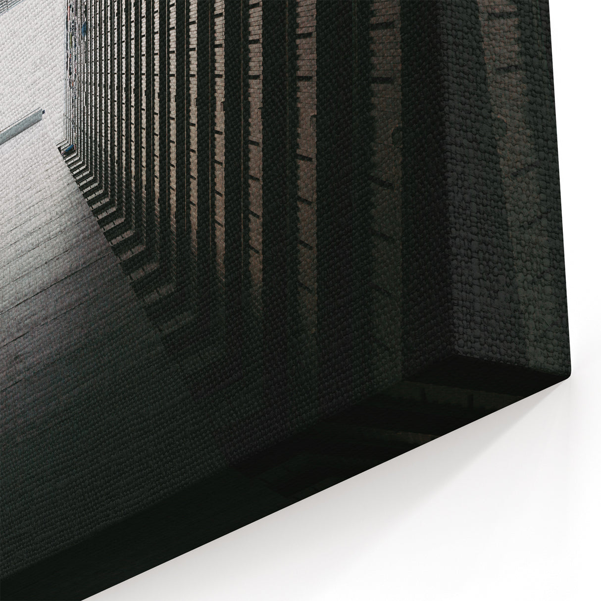 Symmetric Tunnel Perspective Art | Urban Architecture Canvas Prints