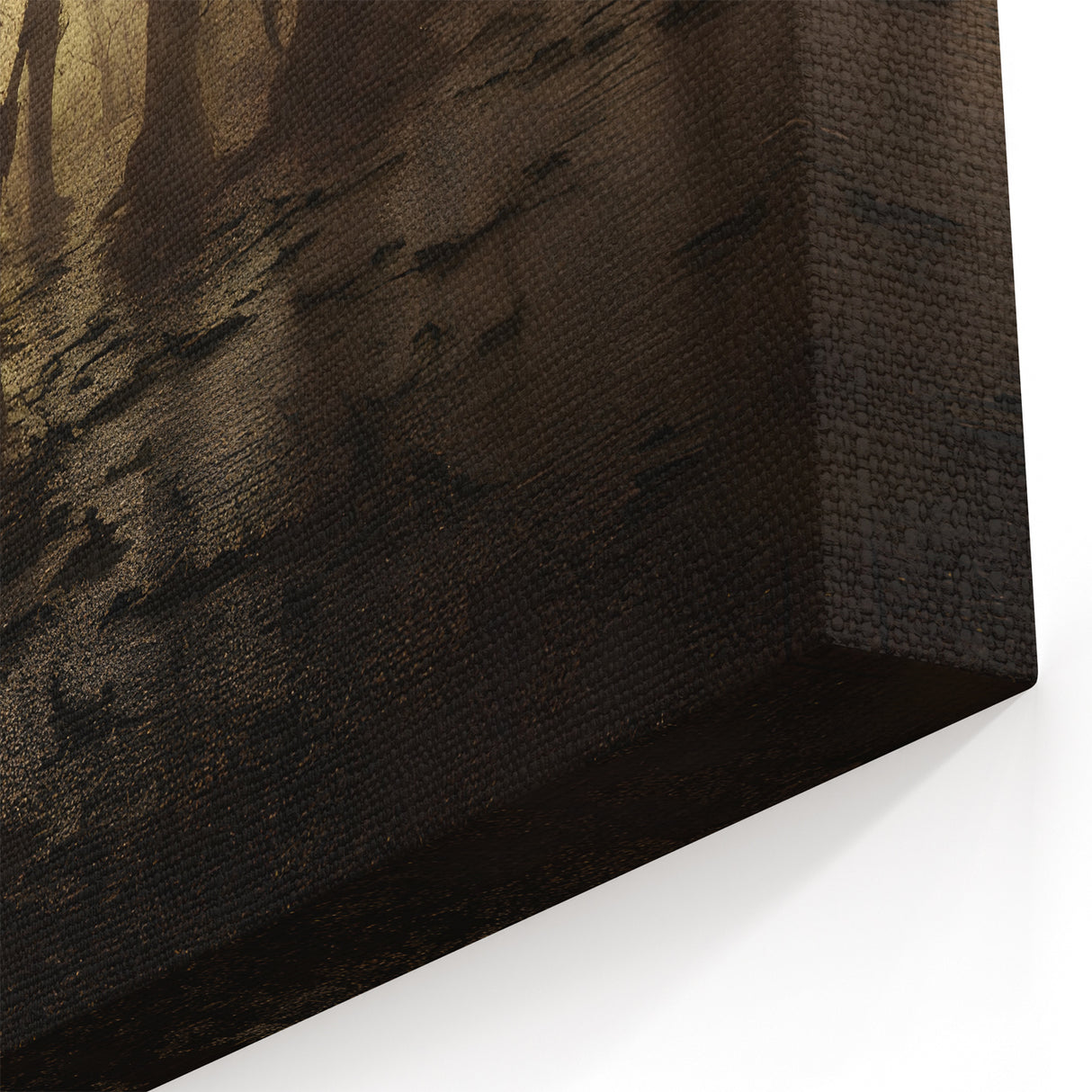 Gloomy Swamp Forest View - Scenic Marsh and Swamp Canvas Prints