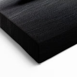 Sleek Black Sports Car Wall Art - Exotic Supercar Canvas Decor