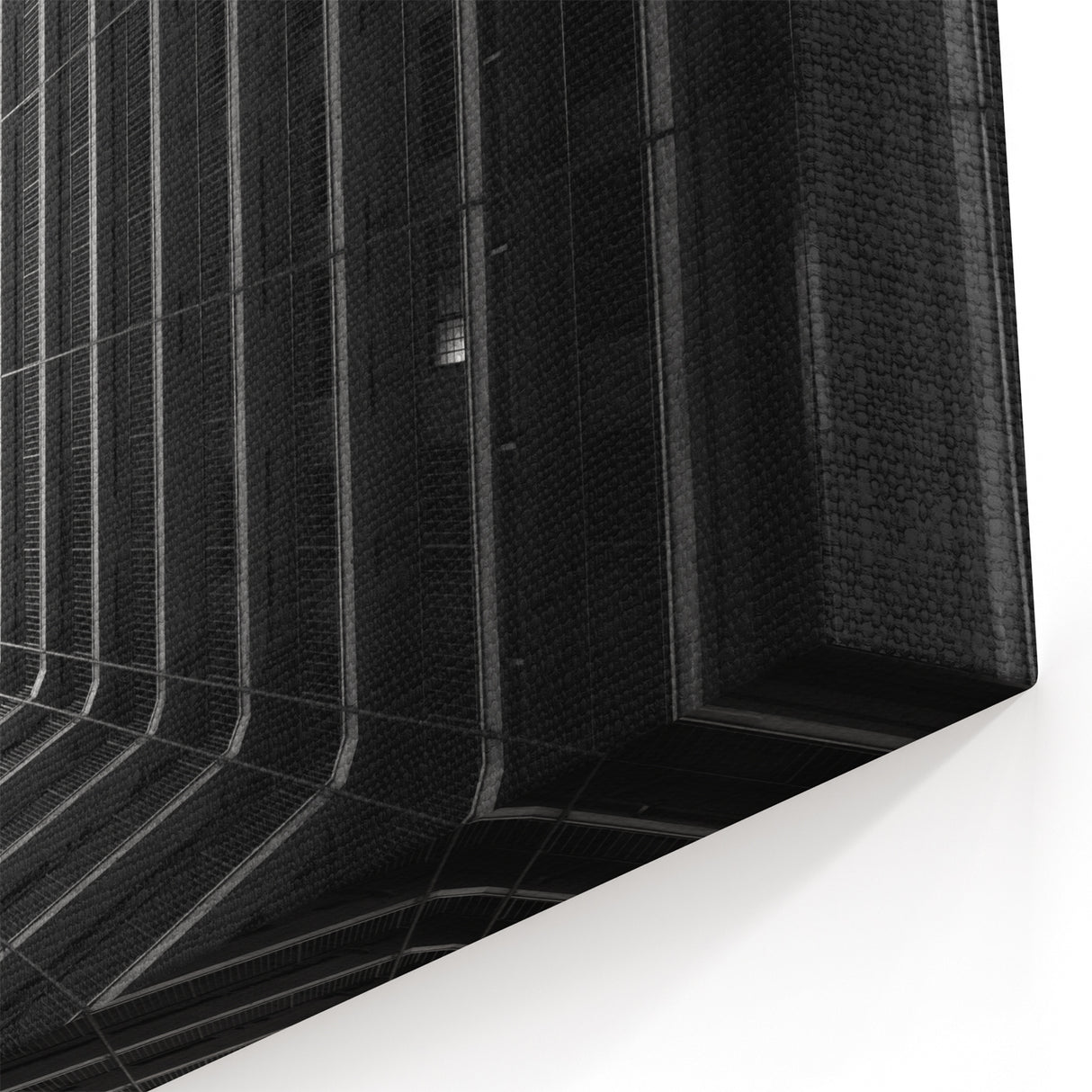 Abstract Vertical Tunnel Art - Geometric Modern Architectural Decor
