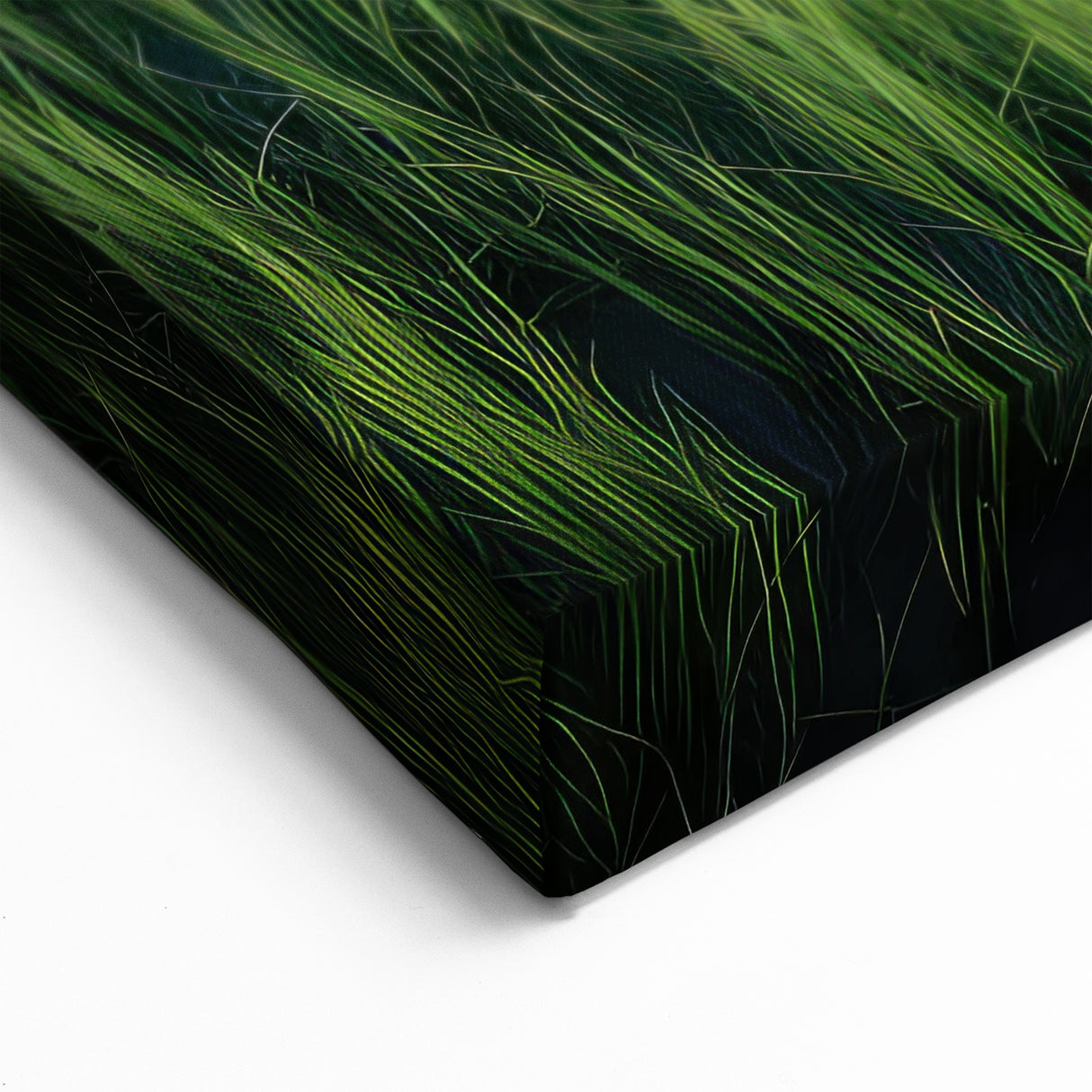 Stormy Sky Over Marshland - Scenic Swamp and Marsh Canvas Prints