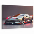 Exotic Sports Car Wall Art - Luxury Supercar Canvas for Modern Decor