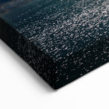 Misty Forest Lake Art - Tranquil Pine Trees and Reflective Water Decor