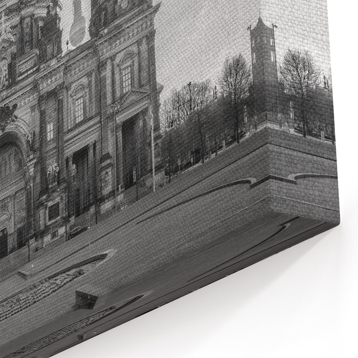 Church Wall Art | Stunning Black and White Church Canvas Prints